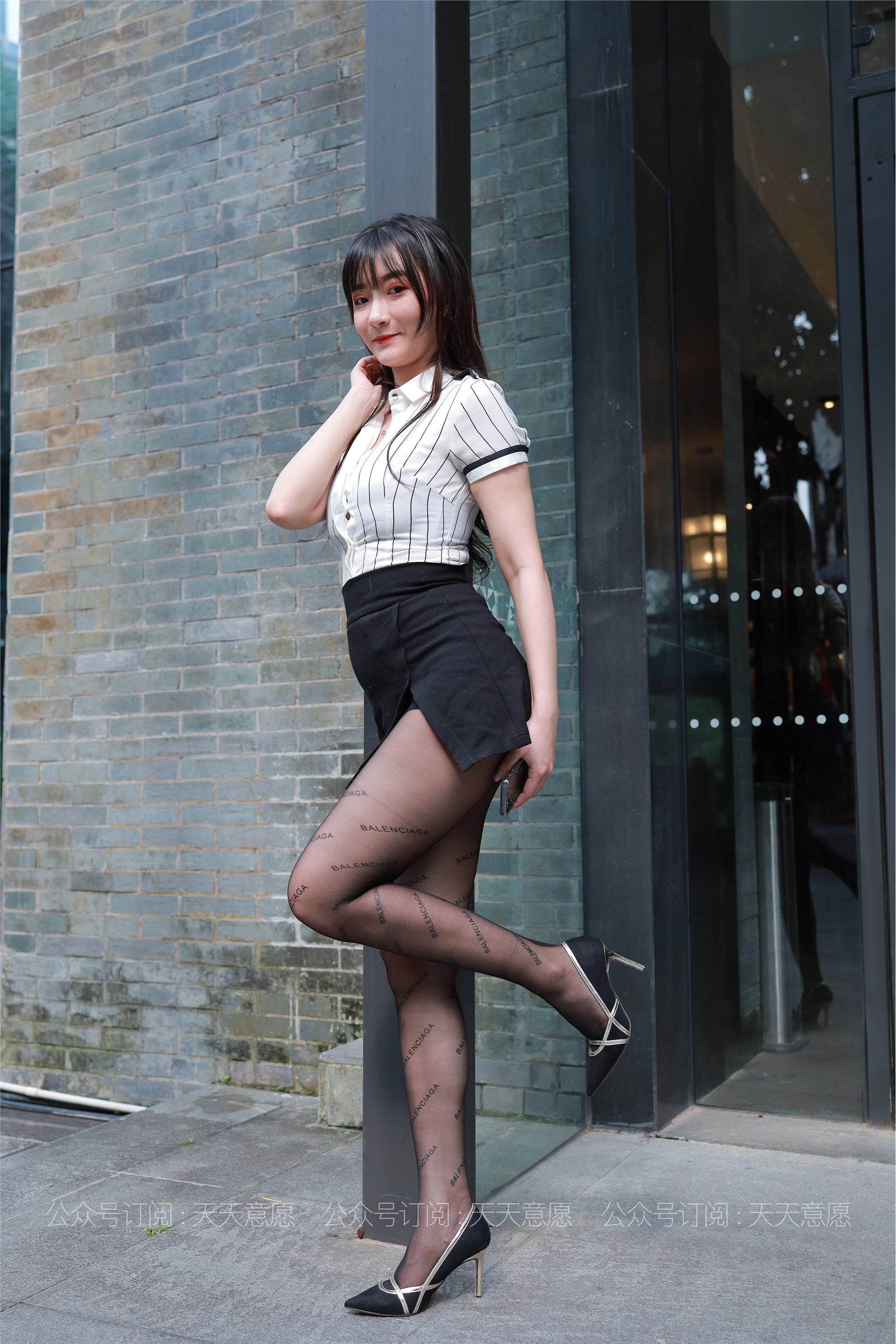 IESS异思趣向  2021.06.18 丝享家836：秋秋《字母黑丝》